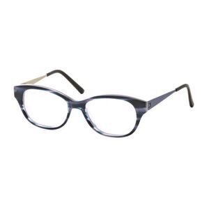 BEVEL Shank 3652 Purple Navy Blue Tortoise Eye Glasses Frames